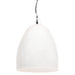 Lampă suspendată industrială, 25 W, alb, 42 cm, E27, rotund - WALTI WALTI