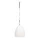 Lampă suspendată industrială, 25 W, alb, 42 cm, E27, rotund - WALTI WALTI