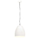 Lampă suspendată industrială, 25 W, alb, 42 cm, E27, rotund - WALTI WALTI
