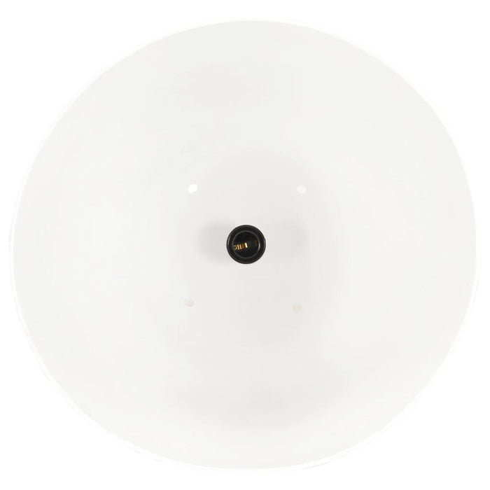 Lampă suspendată industrială, 25 W, alb, 42 cm, E27, rotund - WALTI WALTI