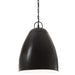 Lampă suspendată industrială, negru, 32 cm, E27, rotund, 25 W - WALTI WALTI