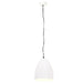 Lampă suspendată industrială, 25 W, alb, 32 cm, E27, rotund - WALTI WALTI