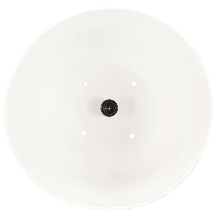 Lampă suspendată industrială, 25 W, alb, 32 cm, E27, rotund - WALTI WALTI