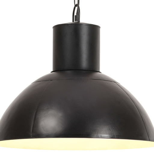 Lampă suspendată, negru, rotund, 48 cm, 25 W, E27 - WALTI WALTI