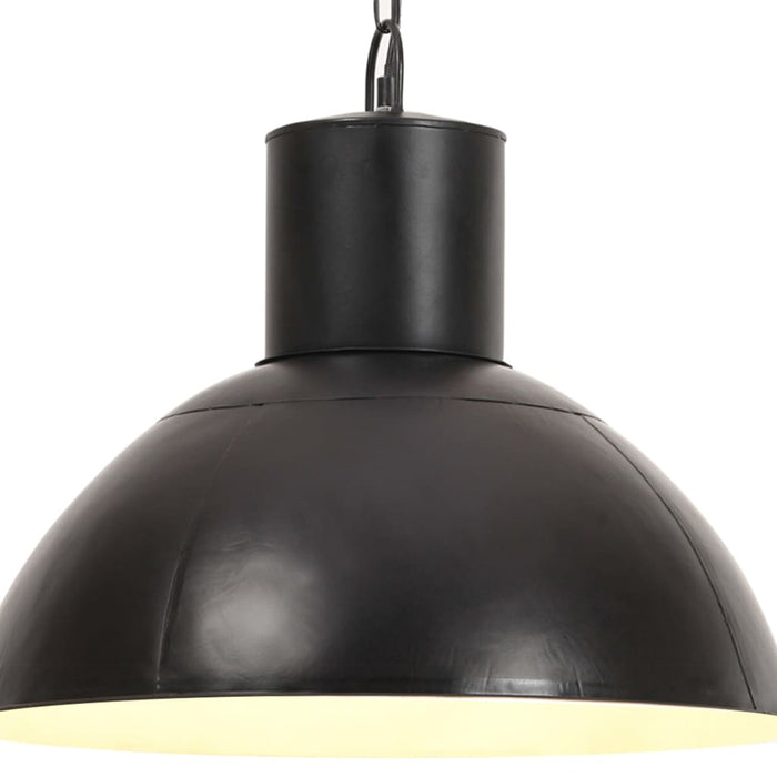 Lampă suspendată, negru, rotund, 48 cm, 25 W, E27 WALTI