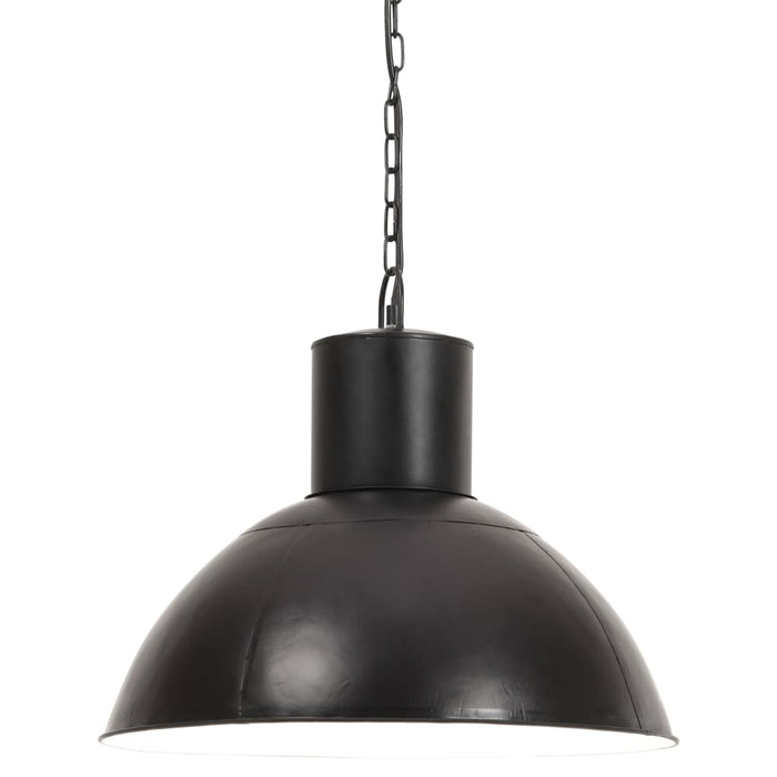 Lampă suspendată, negru, rotund, 48 cm, 25 W, E27 WALTI