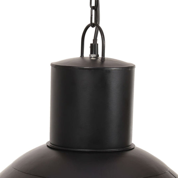 Lampă suspendată, negru, rotund, 48 cm, 25 W, E27 WALTI