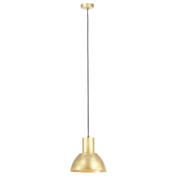 Lampă suspendată, 25 W, culoare alamă, rotund, 28,5 cm, E27 - WALTI WALTI