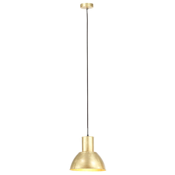 Lampă suspendată, 25 W, culoare alamă, rotund, 28,5 cm, E27 - WALTI WALTI