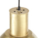 Lampă suspendată, 25 W, culoare alamă, rotund, 28,5 cm, E27 - WALTI WALTI