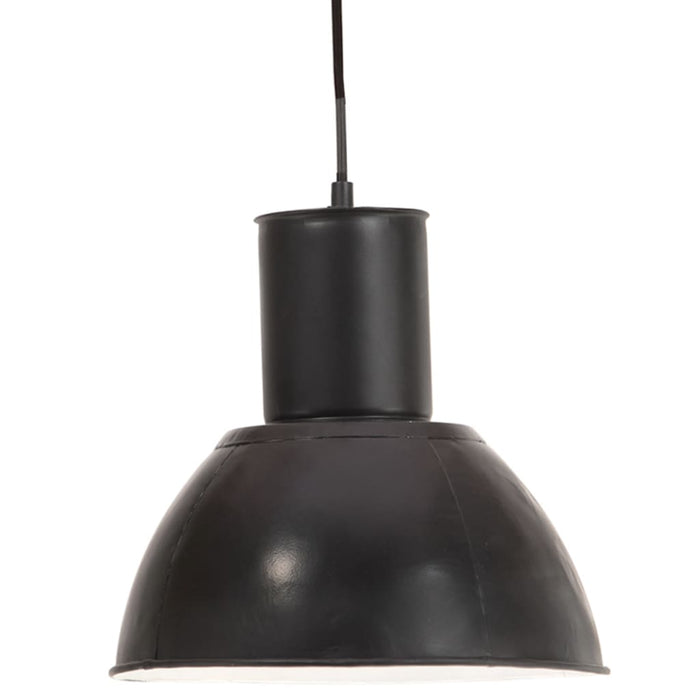 Lampă suspendată, negru, 28,5 cm, 25 W, E27, rotund - WALTI WALTI