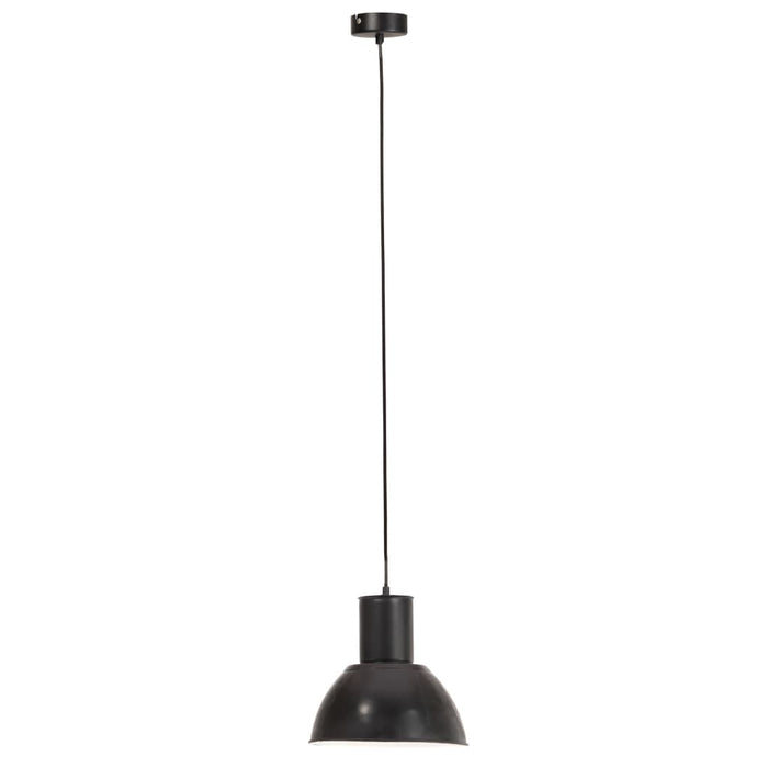 Lampă suspendată, negru, 28,5 cm, 25 W, E27, rotund - WALTI WALTI