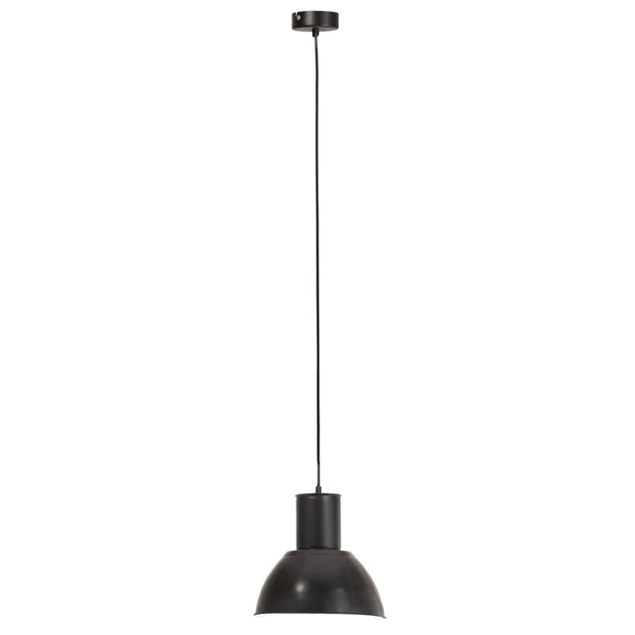 Lampă suspendată, negru, 28,5 cm, 25 W, E27, rotund - WALTI WALTI