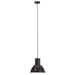 Lampă suspendată, negru, 28,5 cm, 25 W, E27, rotund - WALTI WALTI