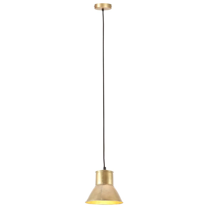 Lampă suspendată, 25 W, culoare alamă, rotund, 17 cm, E27 - WALTI WALTI