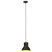 Lampă suspendată, negru, rotund, 17 cm, 25 W, E27 - WALTI WALTI