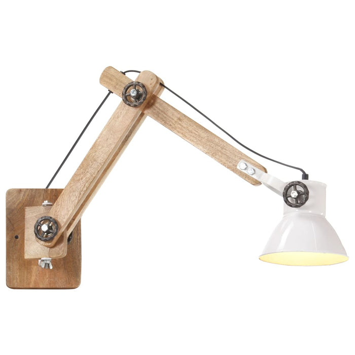 Lampă de perete, stil industrial, alb, rotund, E27 - WALTI WALTI