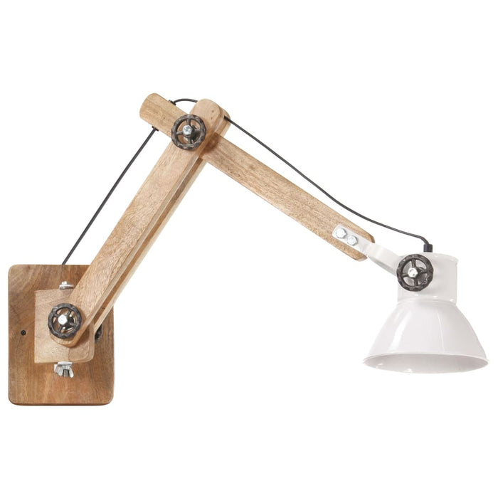 Lampă de perete, stil industrial, alb, rotund, E27 - WALTI WALTI