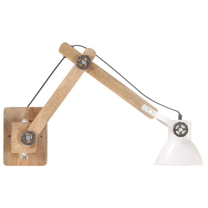 Lampă de perete, stil industrial, alb, rotund, E27 - WALTI WALTI