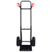 Cărucior telescopic manual, 200 kg, negru și roșu - WALTI WALTI