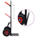 Cărucior telescopic manual, 200 kg, negru și roșu - WALTI WALTI