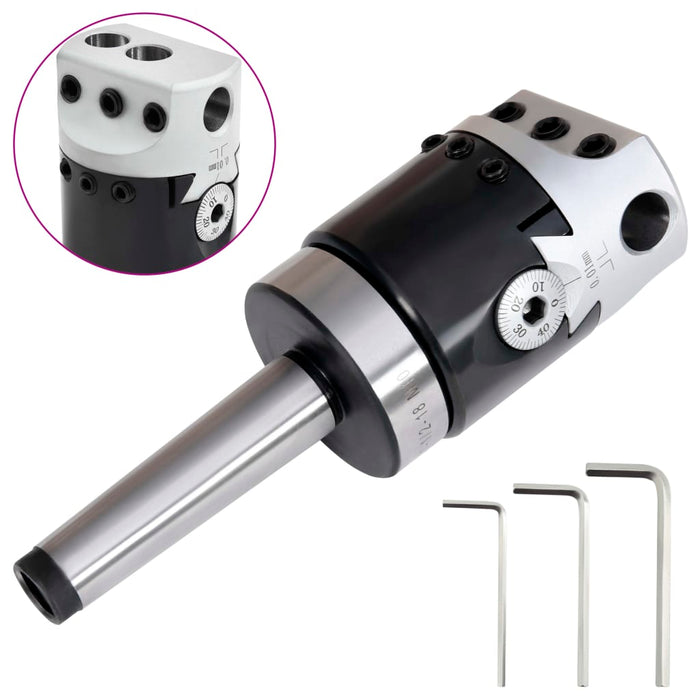 Cap de alezare 50 mm coadă de alezare MT2 pentru frezare strung - WALTI WALTI