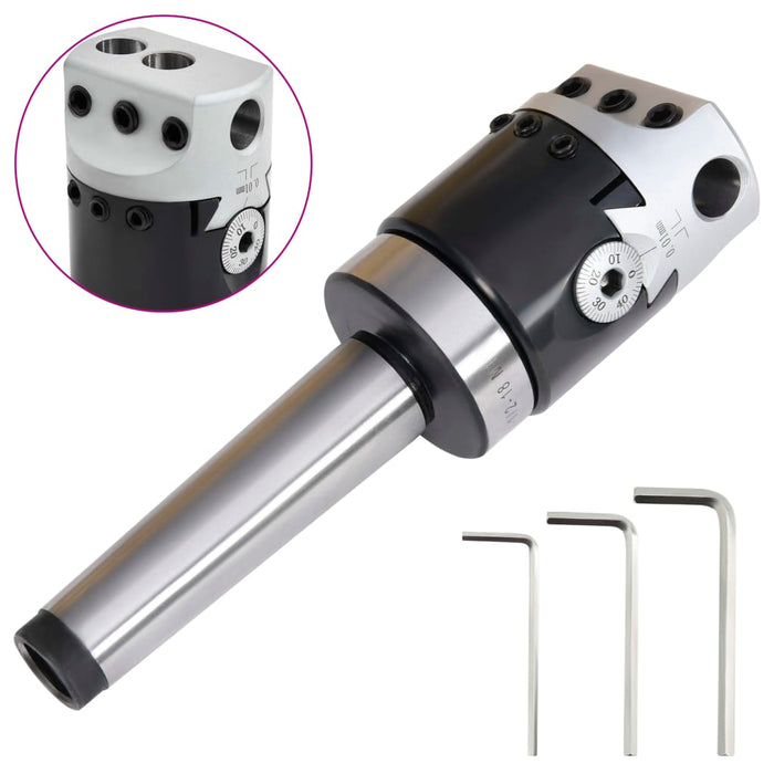 Cap de alezare 50 mm coadă de alezare MT3 pentru frezare strung - WALTI WALTI