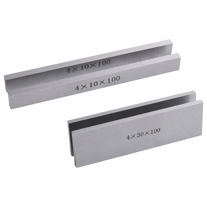 Cale plan paralele, 100 mm, 18 buc., 10-42 mm WALTI