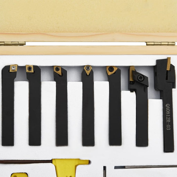 Set unelte de strunjire indexabile, 12 piese, 8x8 mm, 70 mm - WALTI WALTI