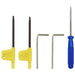 Set unelte de strunjire indexabile, 12 piese, 8x8 mm, 70 mm - WALTI WALTI