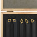 Set unelte de strunjire indexabile, 12 piese, 12 x 12 mm, 80 mm - WALTI WALTI