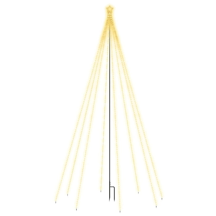 Cascadă lumini pom Crăciun 2,5 m interior/exterior 400 leduri - WALTI WALTI