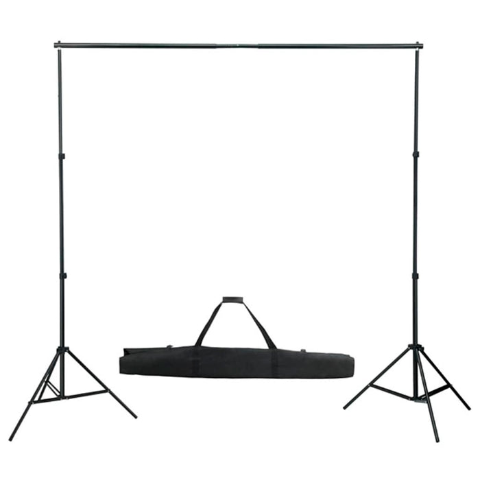 Kit studio foto cu set de lumini și fundal WALTI