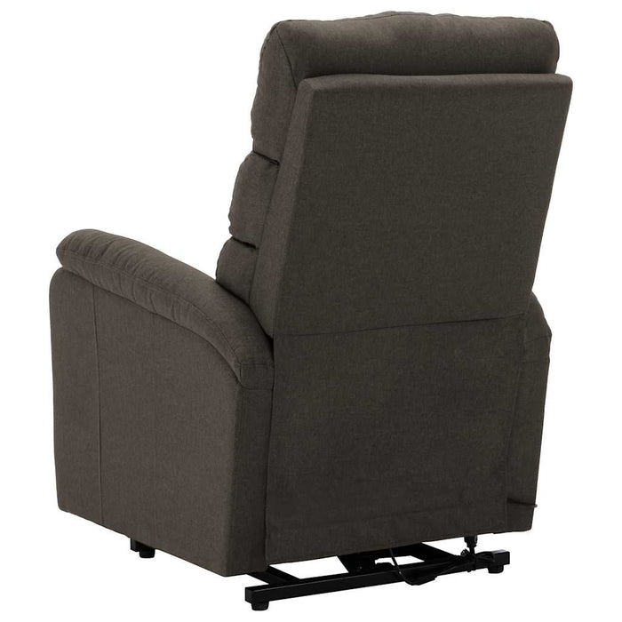 Fotoliu cu ridicare, gri taupe, material textil - WALTI WALTI