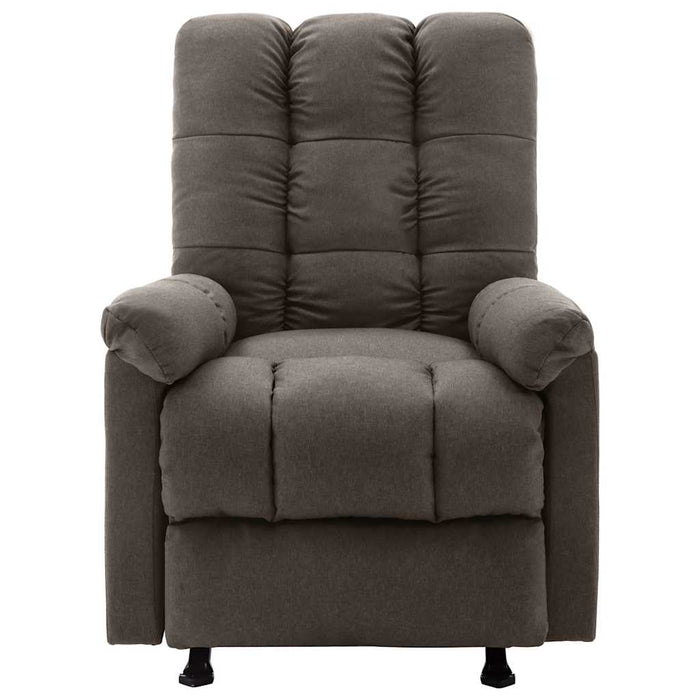 Fotoliu rabatabil, maro, material textil WALTI
