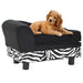 Canapea pentru câini, negru, 57x34x36 cm, pluș - WALTI WALTI