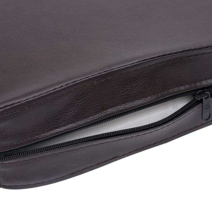 Canapea pentru câini, maro, 80 x 50 x 40 cm, piele ecologică - WALTI WALTI