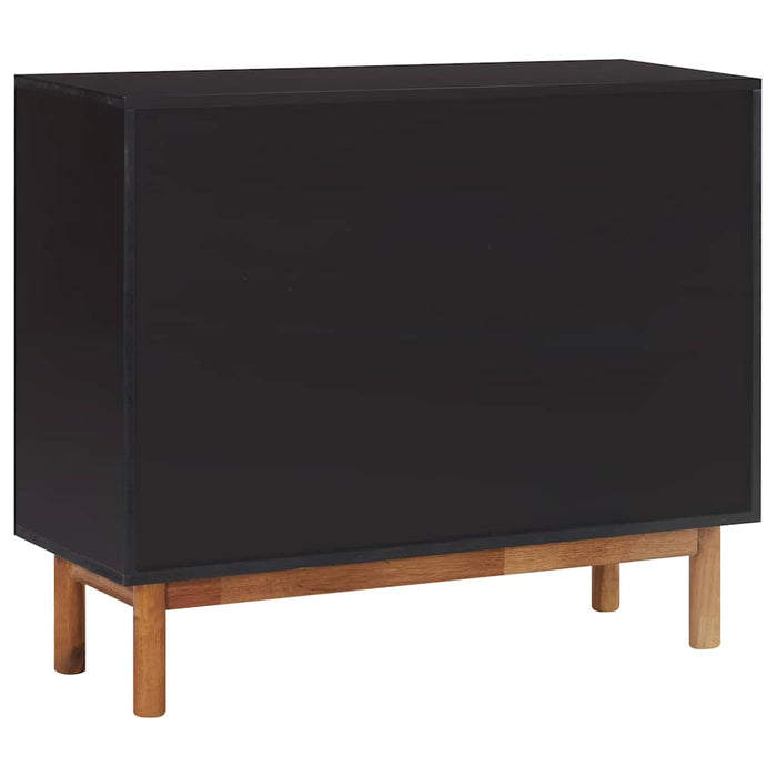 Dulap, 90 x 33,5 x 75 cm, lemn masiv de acacia și MDF WALTI