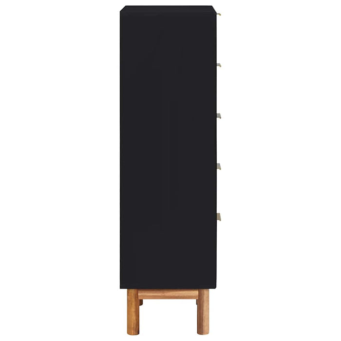Dulap, 45 x 32 x 115 cm, lemn masiv de acacia și MDF WALTI