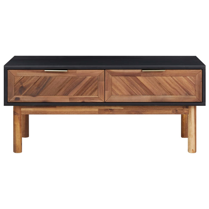 Măsuță de cafea, 90x50x40 cm, lemn masiv de acacia și MDF - WALTI WALTI