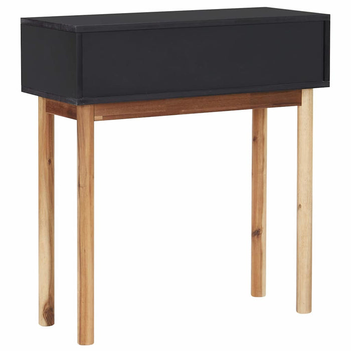 Masă consolă, 70 x 30 x 75 cm, lemn masiv de acacia și MDF WALTI