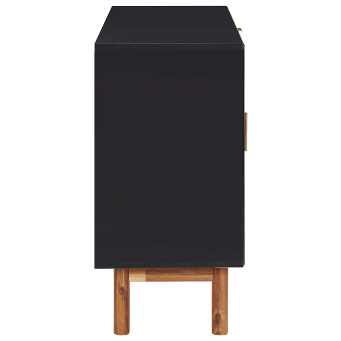 Dulap, 115 x 35 x 70 cm, lemn masiv de acacia și MDF WALTI