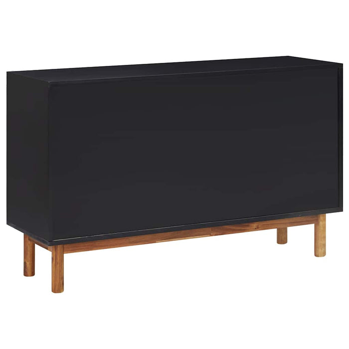 Dulap, 115 x 35 x 70 cm, lemn masiv de acacia și MDF WALTI