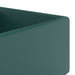 Chiuvetă lux preaplin verde închis mat 41x41 cm ceramică pătrat - WALTI WALTI