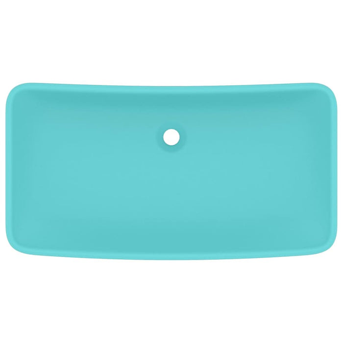 Chiuvetă dreptunghiulară lux verde deschis 71x38 cm ceramică - WALTI WALTI