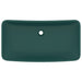 Chiuvetă dreptunghiulară de lux verde închis 71x38 cm ceramică - WALTI WALTI