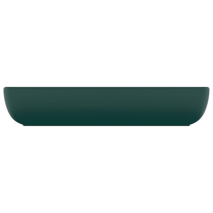 Chiuvetă dreptunghiulară de lux verde închis 71x38 cm ceramică - WALTI WALTI