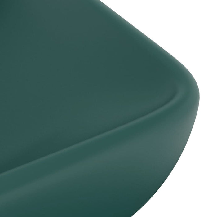 Chiuvetă dreptunghiulară de lux verde închis 71x38 cm ceramică - WALTI WALTI
