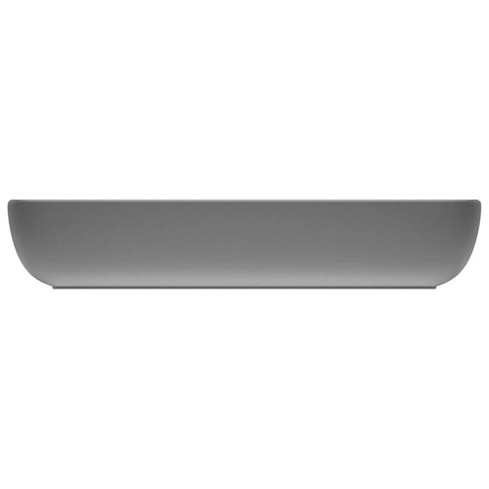 Chiuvetă dreptunghiulară lux gri deschis mat 71x38 cm ceramică - WALTI WALTI
