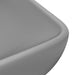 Chiuvetă dreptunghiulară lux gri deschis mat 71x38 cm ceramică - WALTI WALTI